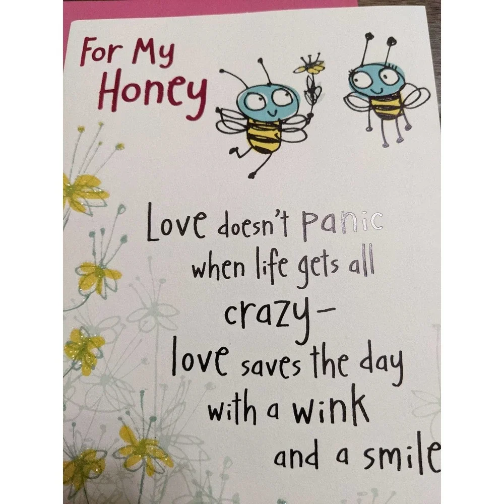 Happy Mother's Day wife My Sweet Honey Bee Lover No Love Sweeter Hallmark Card